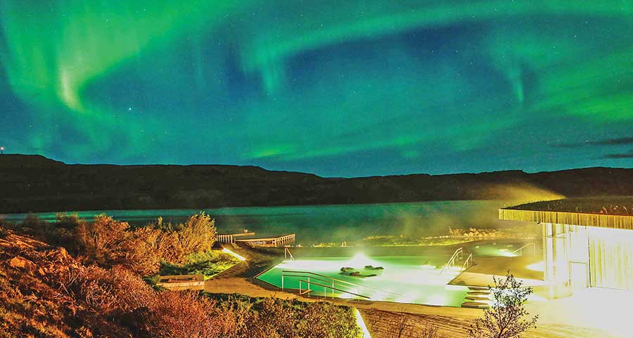 Best time to visit Vok Baths Iceland and other details about floating pools