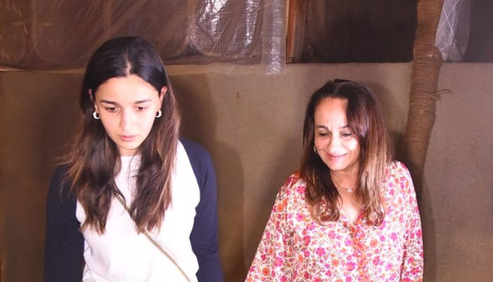 Alia Bhatt goes out on dinner date with mom Soni Razdan and sister Shaheen