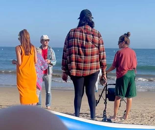 ‘Barbie’ star Ryan Gosling takes wife Eva Mendes and daughters on fun beach outing