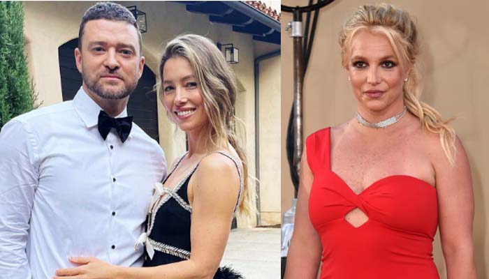 Justin Timberlake’s wife Jessica Biel breaks silence on Britney Spears ...