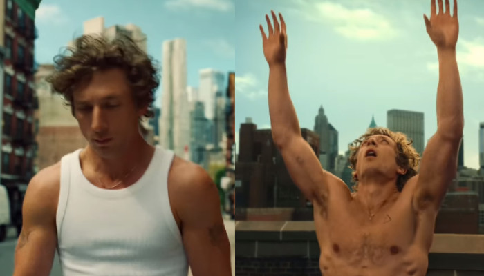 Watch: Jeremy Allen White shows off his impressive physique in new