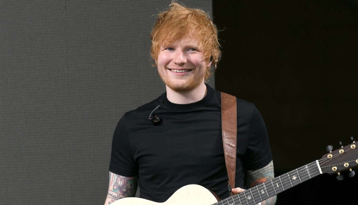 Ed Sheeran expresses his joy after performing The Offspring